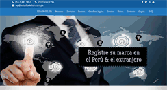 Desktop Screenshot of estudiodelion.com.pe